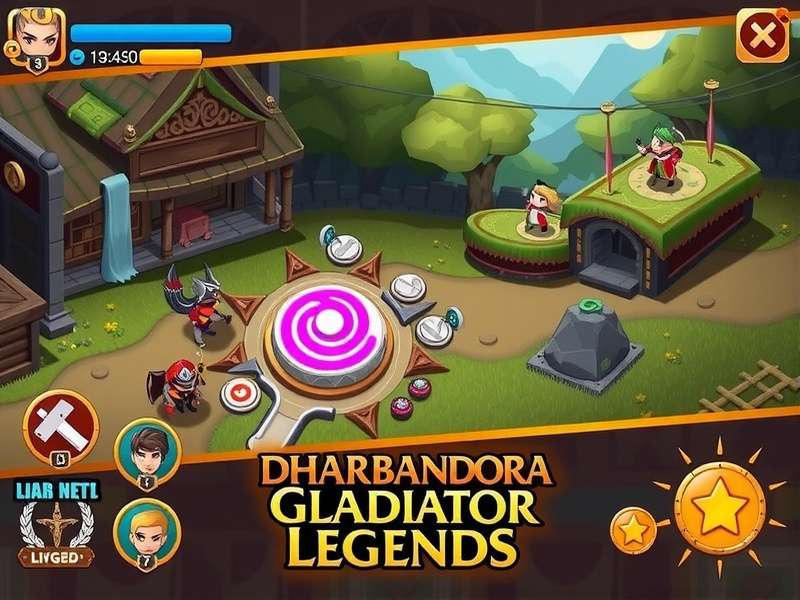 Dharbandora Gladiator Legends Gameplay